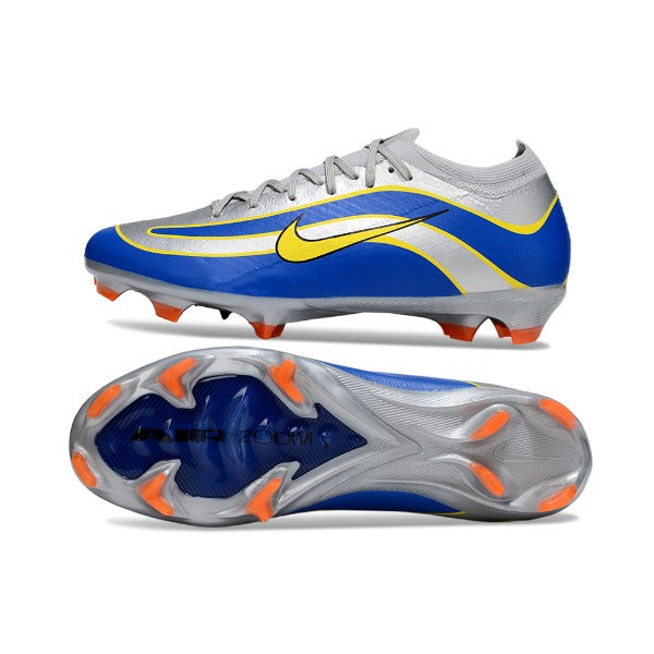 Nike Air Zoom Mercurial Vapor 16 Elite Grey and Blue FG