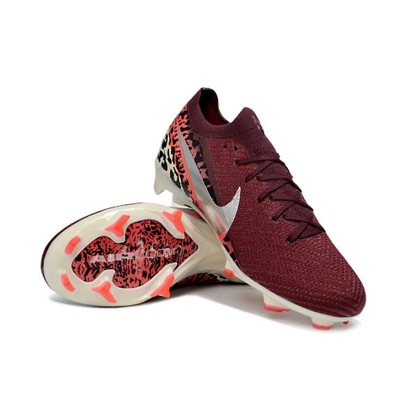 Nike Air Zoom Mercurial Vapor 16 Elite Kids Dark Red Ground AG Football Boot