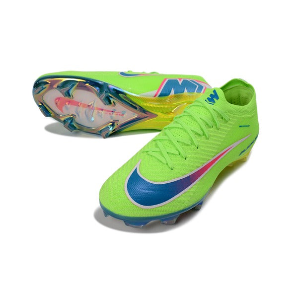 Nike Air Zoom Mercurial Vapor 16 Elite Light Green and Blue FG