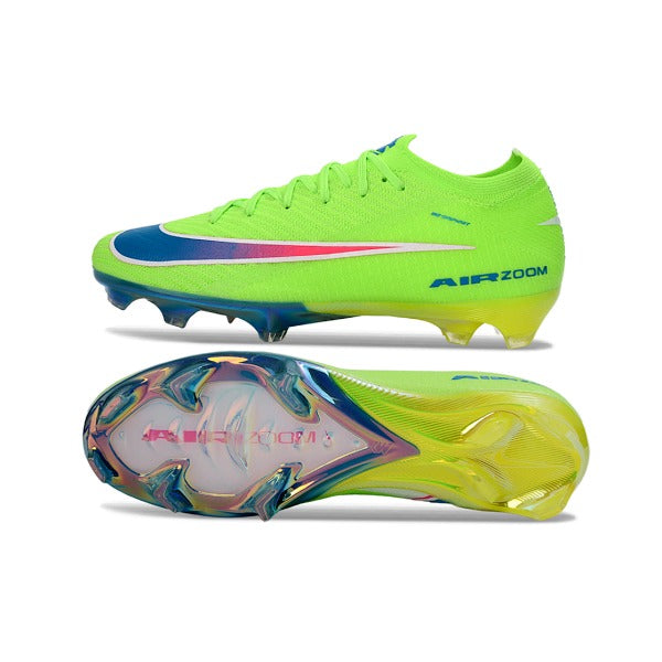 Nike Air Zoom Mercurial Vapor 16 Elite Light Green and Blue FG