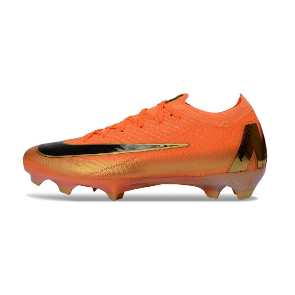 Nike Air Zoom Mercurial Vapor 16 Elite Orange and Gold FG