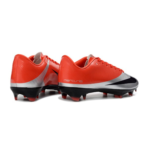 Nike Air Zoom Mercurial Vapor 16 Elite Red and Silver FG Kids