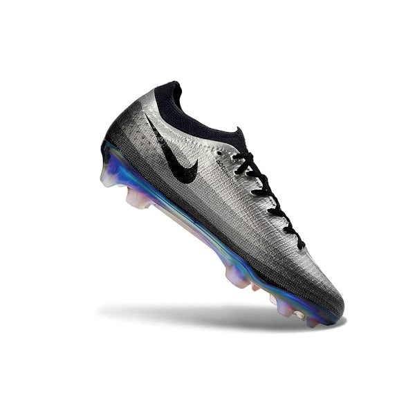 Nike Air Zoom Mercurial Vapor 17 Atomknit Elite Black and Silver FG