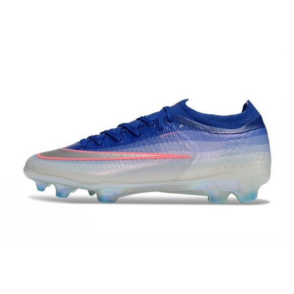 Nike Air Zoom Mercurial Vapor 17 Elite Blue and White Firm Ground FG Football Boot
