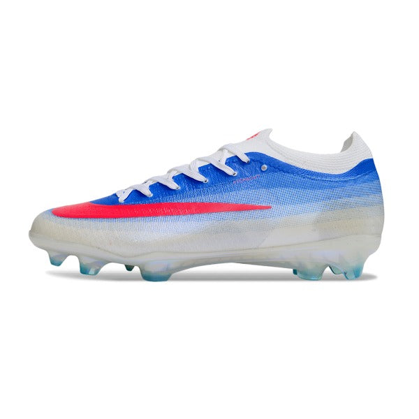 Nike Air Zoom Mercurial Vapor 17 Atomknit Elite Blue and White FG