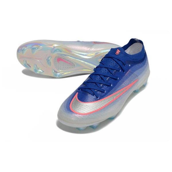 Nike Air Zoom Mercurial Vapor 17 Elite Blue and White Firm Ground FG Football Boot