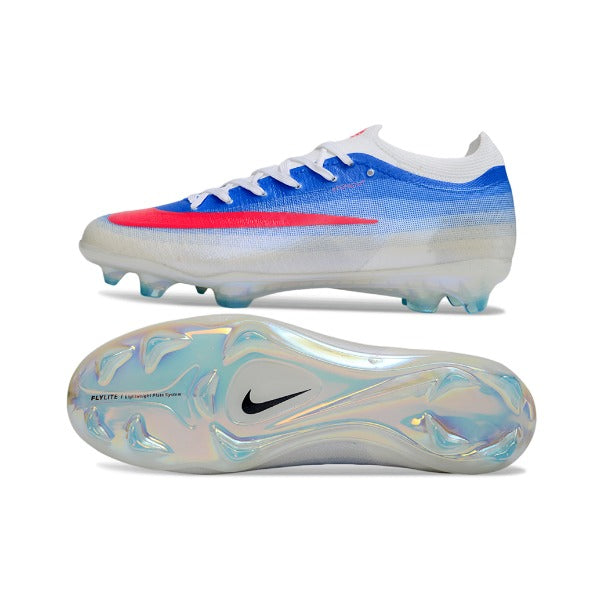 Nike Air Zoom Mercurial Vapor 17 Atomknit Elite Blue and White FG