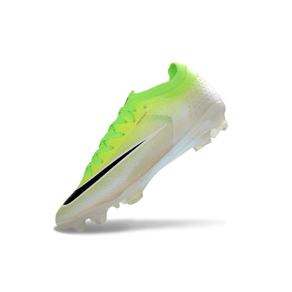 Nike Air Zoom Mercurial Vapor 17 Elite Light Green, Black and White Firm Ground FG Football Boot