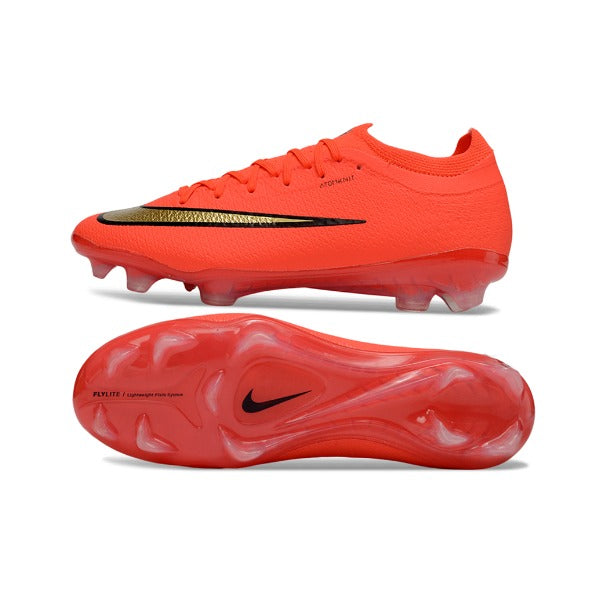 Nike Air Zoom Mercurial Vapor 17 Atomknit Elite Orange and Golden FG