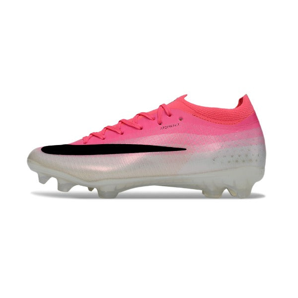 Nike Air Zoom Mercurial Vapor 17 Atomknit Elite Pink, Black and White FG