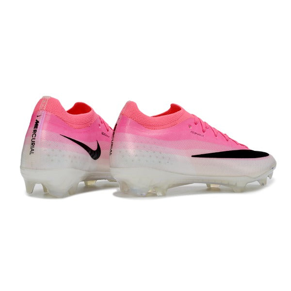 Nike Air Zoom Mercurial Vapor 17 Atomknit Elite Pink, Black and White FG