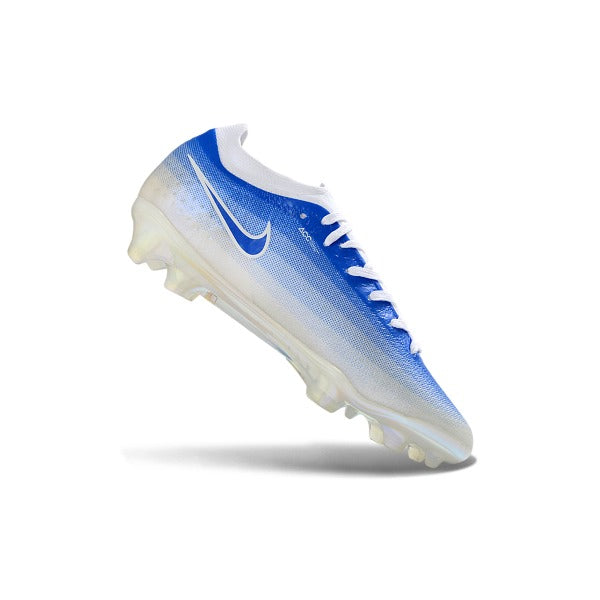 Nike Air Zoom Mercurial Vapor 17 Elite White and Blue Firm Ground FG Football Boot
