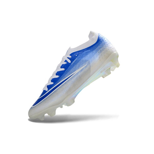 Nike Air Zoom Mercurial Vapor 17 Elite White and Blue Firm Ground FG Football Boot
