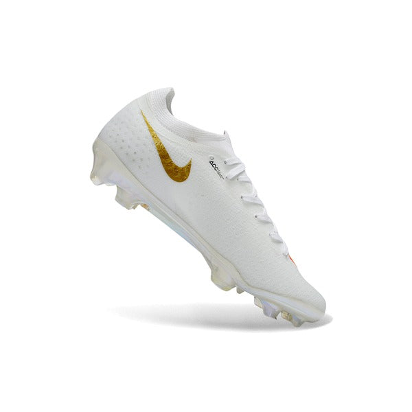 Nike Air Zoom Mercurial Vapor 17 Atomknit Elite White and Golden FG