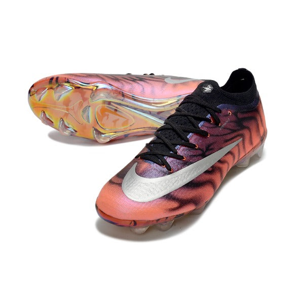 Nike Air Zoom Mercurial Vapor 17 Atomknit Elite Wine, Black and Gray FG