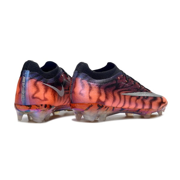 Nike Air Zoom Mercurial Vapor 17 Atomknit Elite Wine, Black and Gray FG