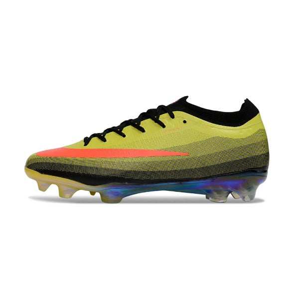 Nike Air Zoom Mercurial Vapor 17 Atomknit Elite Yellow and Black FG