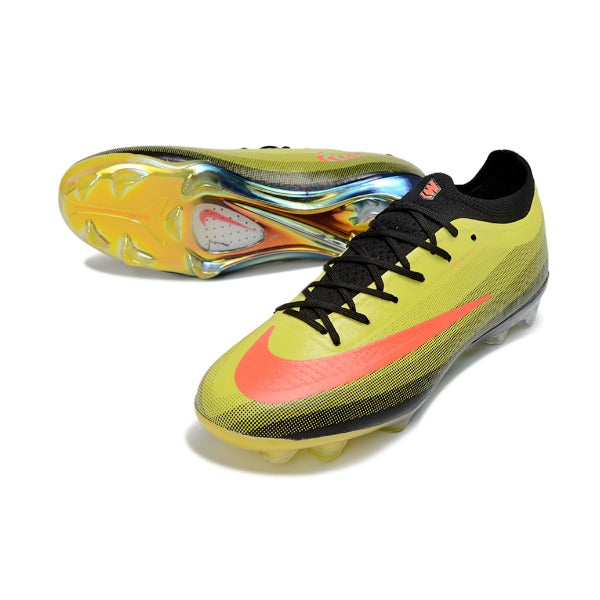 Nike Air Zoom Mercurial Vapor 17 Atomknit Elite Yellow and Black FG