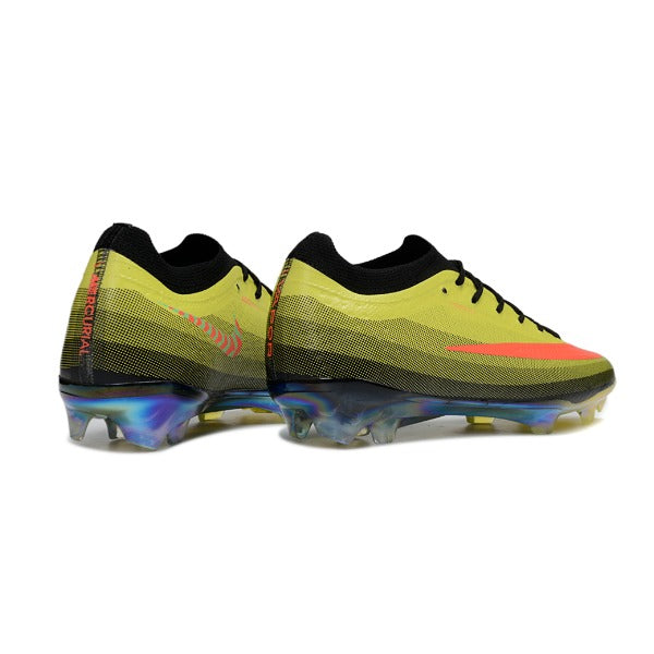 Nike Air Zoom Mercurial Vapor 17 Atomknit Elite Yellow and Black FG