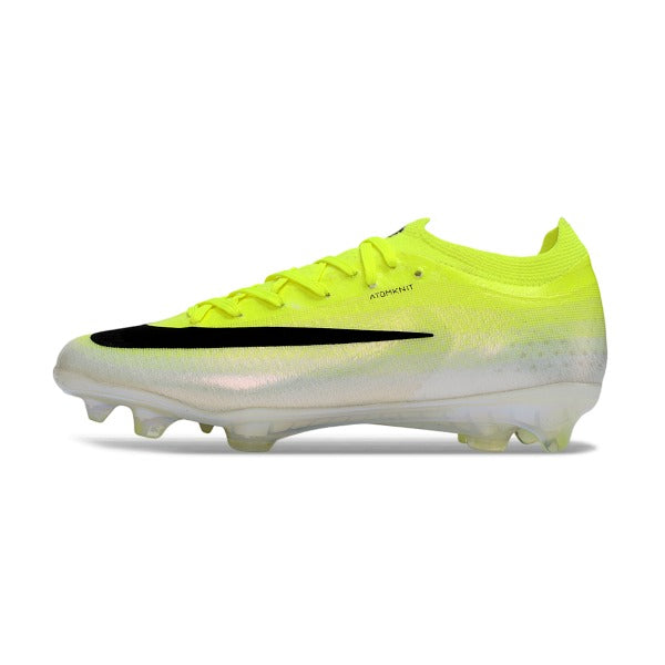 Nike Air Zoom Mercurial Vapor 17 Atomknit Elite Yellow, Black and White FG