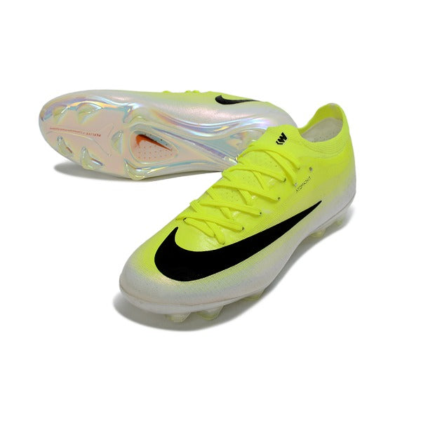 Nike Air Zoom Mercurial Vapor 17 Atomknit Elite Yellow, Black and White FG