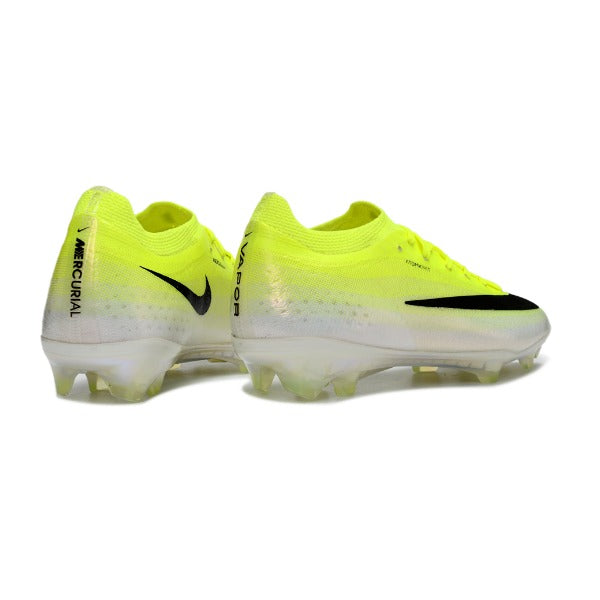 Nike Air Zoom Mercurial Vapor 17 Atomknit Elite Yellow, Black and White FG