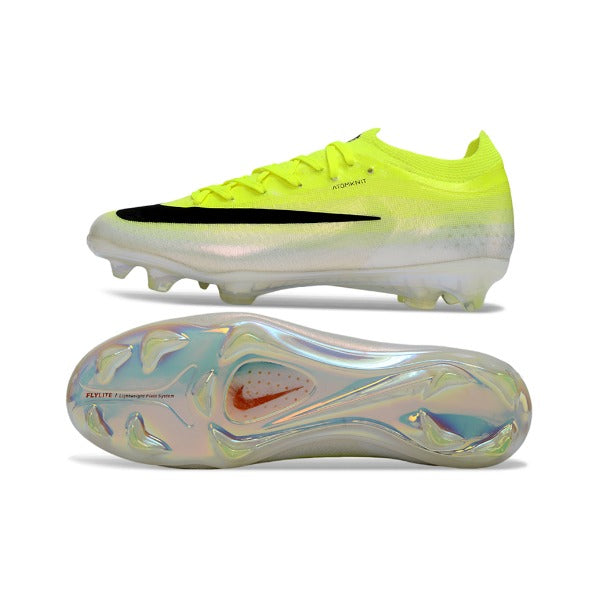 Nike Air Zoom Mercurial Vapor 17 Atomknit Elite Yellow, Black and White FG