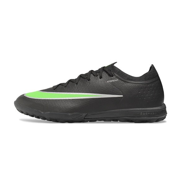 Nike Air Zoom Mercurial Vapor 17 Elite Black and Green Turf TF Football Boot