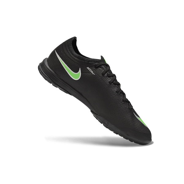 Nike Air Zoom Mercurial Vapor 17 Elite Black and Green Turf TF Football Boot