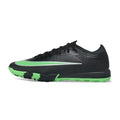 Nike Air Zoom Mercurial Vapor 17 Elite Black and Light Green Turf TF Football Boot