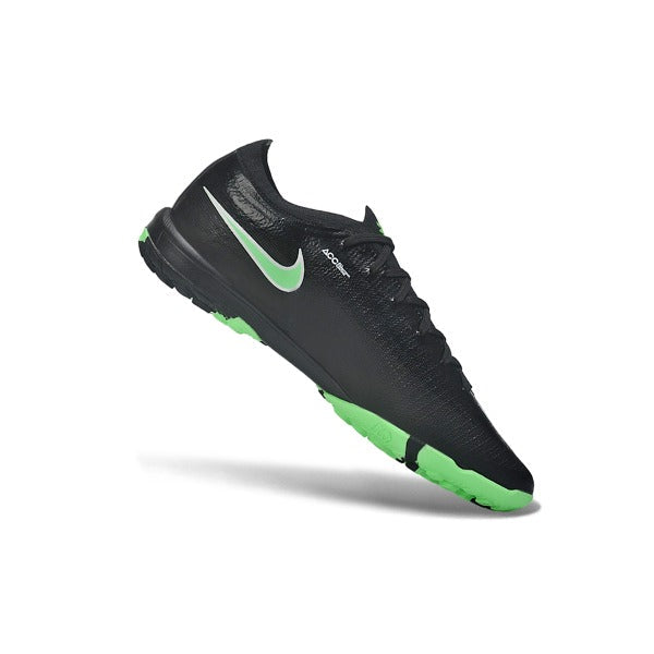 Nike Air Zoom Mercurial Vapor 17 Elite Black and Light Green Turf TF Football Boot
