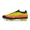 Nike Air Zoom Mercurial Vapor 17 Elite Black and Yellow Firm Ground FG Kids Football Boot