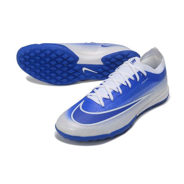 Nike Air Zoom Mercurial Vapor 17 Elite Blue and White Turf TF Football Boot
