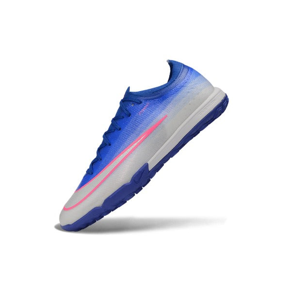 Nike Air Zoom Mercurial Vapor 17 Elite Blue and White Turf TF Football Boot