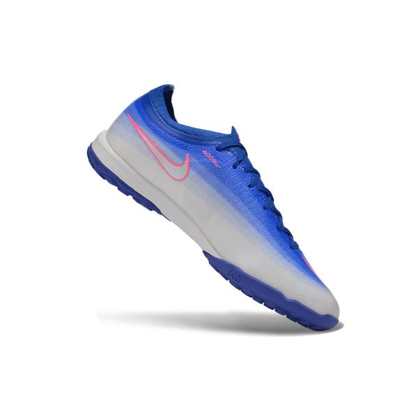 Nike Air Zoom Mercurial Vapor 17 Elite Blue and White Turf TF Football Boot