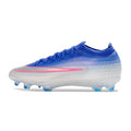 Nike Air Zoom Mercurial Vapor 17 Elite Blue, Pink and White Firm Ground FG Kids Football Boot
