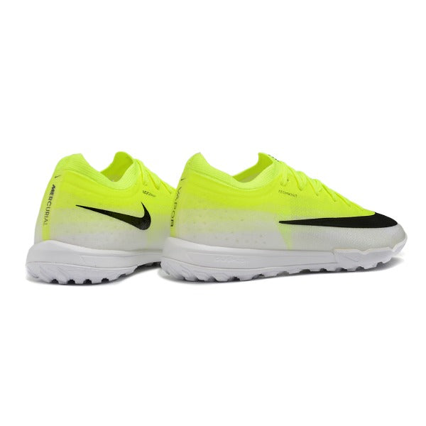 Nike Air Zoom Mercurial Vapor 17 Elite Fluorescent Green and White Turf TF Football Boot