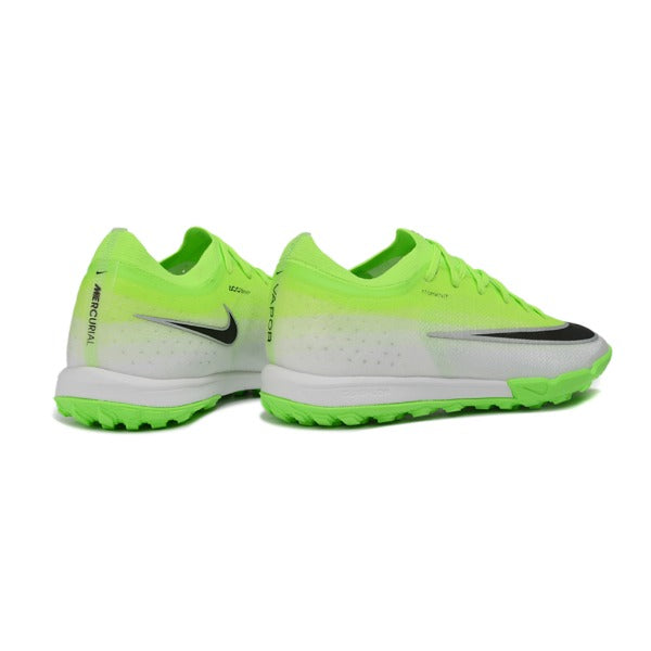 Nike Air Zoom Mercurial Vapor 17 Elite Fluorescent Green and White Turf TF Football Boot