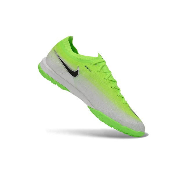 Nike Air Zoom Mercurial Vapor 17 Elite Fluorescent Green and White Turf TF Football Boot