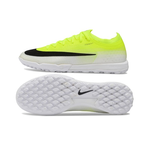 Nike Air Zoom Mercurial Vapor 17 Elite Fluorescent Green and White Turf TF Football Boot