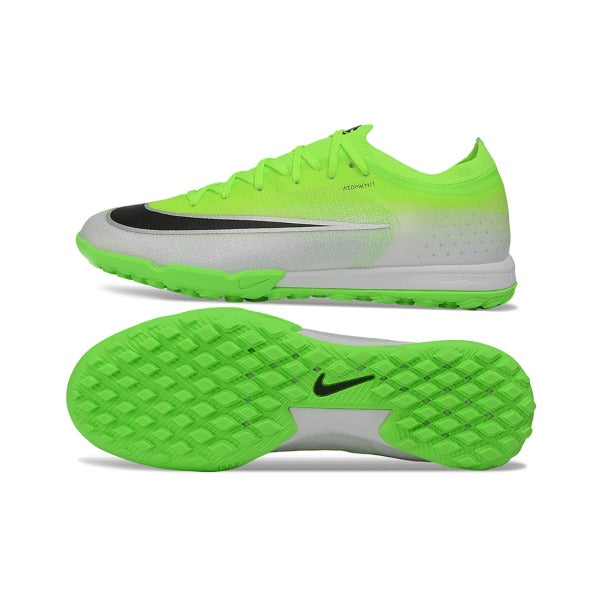 Nike Air Zoom Mercurial Vapor 17 Elite Fluorescent Green and White Turf TF Football Boot