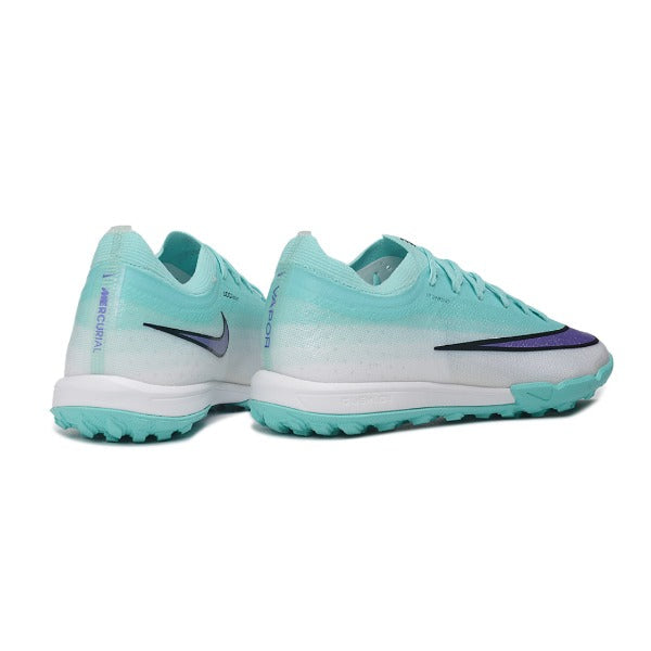 Nike Air Zoom Mercurial Vapor 17 Elite Light Blue, Purple and White Turf TF Football Boot