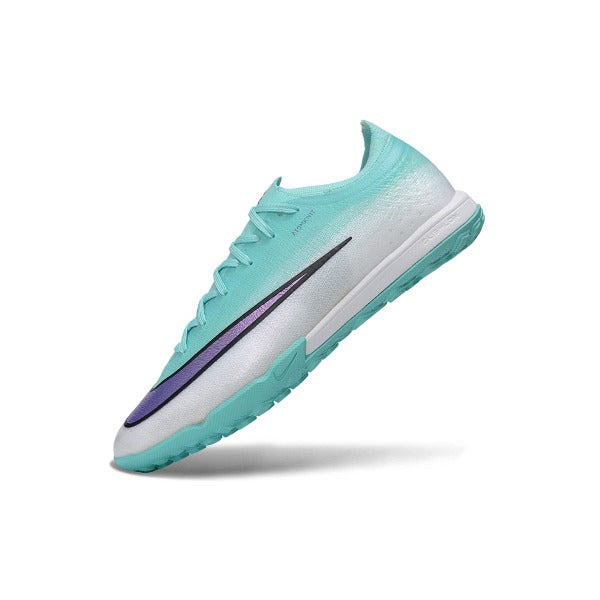 Nike Air Zoom Mercurial Vapor 17 Elite Light Blue, Purple and White Turf TF Football Boot