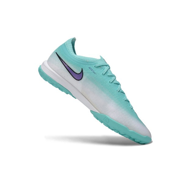 Nike Air Zoom Mercurial Vapor 17 Elite Light Blue, Purple and White Turf TF Football Boot