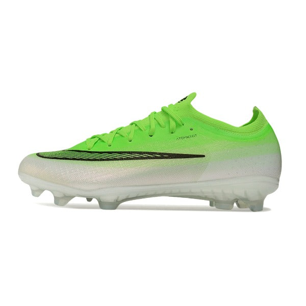 Nike Air Zoom Mercurial Vapor 17 Elite Light Green and White Firm Ground FG Kids Football Boot