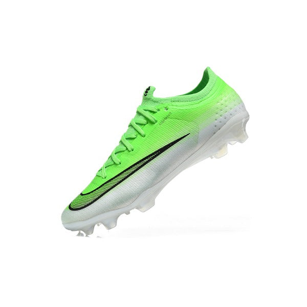 Nike Air Zoom Mercurial Vapor 17 Elite Light Green and White Firm Ground FG Kids Football Boot