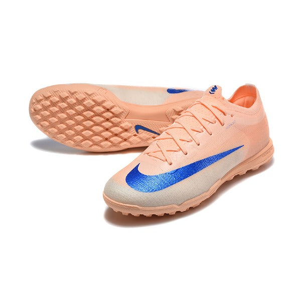 Nike Air Zoom Mercurial Vapor 17 Elite Orange and Blue Turf TF Kids Football Boot