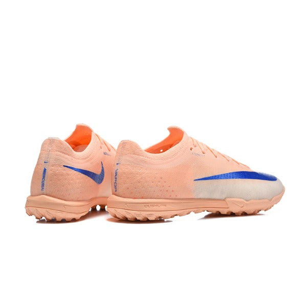Nike Air Zoom Mercurial Vapor 17 Elite Orange and Blue Turf TF Kids Football Boot