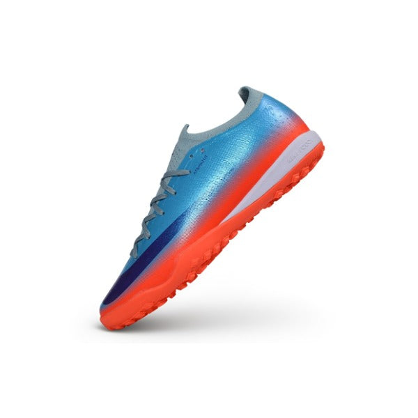 Nike Air Zoom Mercurial Vapor 17 Elite Orange and Blue Turf TF Kids Football Boot