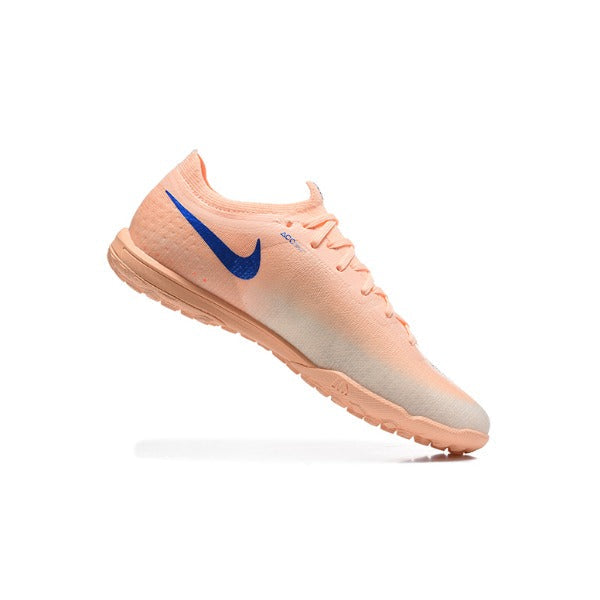 Nike Air Zoom Mercurial Vapor 17 Elite Orange and Blue Turf TF Kids Football Boot